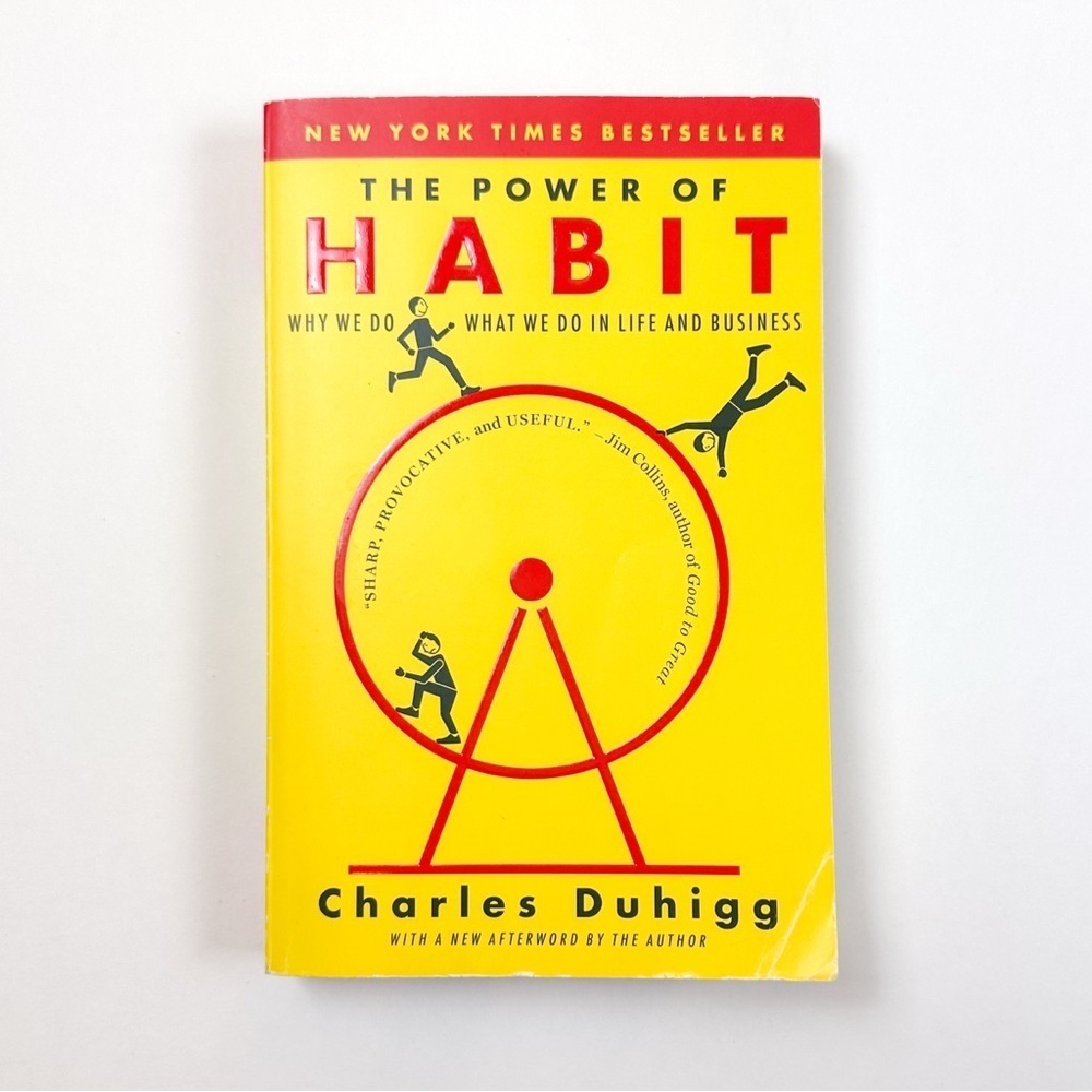 The Power of Habit by Charles Duhigg - Yellow Cover